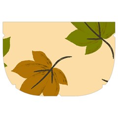 Autumn Leaves Makeup Case (Large) from ArtsNow.com Side Right