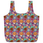 Nuts And Mushroom Pattern Full Print Recycle Bag (XL)