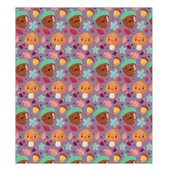Nuts And Mushroom Pattern Duvet Cover Double Side (King Size) from ArtsNow.com Front