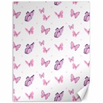 Pink Purple Butterfly Canvas 12  x 16 