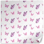 Pink Purple Butterfly Canvas 20  x 20 