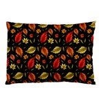 Golden Orange Leaves Pillow Case