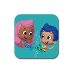 BUBBLE GUPPIES COASTER - COMPLIMENTARY GIFT Rubber Coaster (Square)