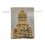 Salvo Palace Exterior View, Montevideo, Uruguay Lightweight Drawstring Pouch (S)