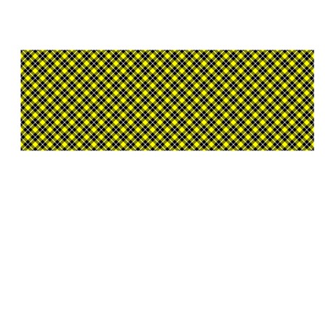 Cute yellow tartan pattern, classic buffalo plaid theme Memory Card Reader (Stick) from ArtsNow.com Front