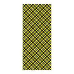 Cute yellow tartan pattern, classic buffalo plaid theme Pleated Skirt from ArtsNow.com Front Pleats