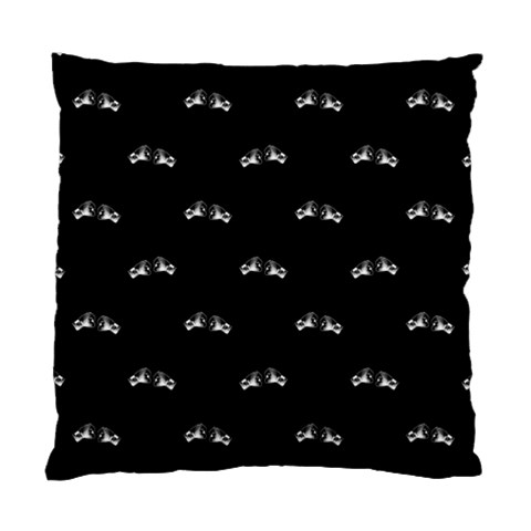 Black And White Boxing Motif Pattern Standard Cushion Case (Two Sides) from ArtsNow.com Front