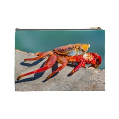 Colored Crab, Galapagos Island, Ecuador Cosmetic Bag (Large) from ArtsNow.com Back