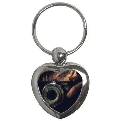 Creative Undercover Selfie Key Chain (Heart) from ArtsNow.com Front