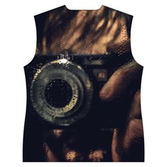 Creative Undercover Selfie Women s Button Up Vest from ArtsNow.com Back