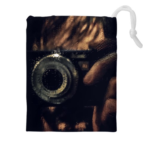 Creative Undercover Selfie Drawstring Pouch (5XL) from ArtsNow.com Front