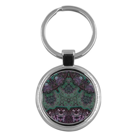 Mandala Corset Key Chain (Round) from ArtsNow.com Front