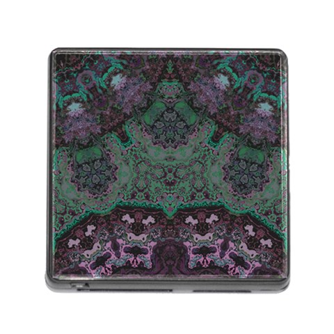 Mandala Corset Memory Card Reader (Square 5 Slot) from ArtsNow.com Front