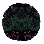 Mandala Corset Large 18  Premium Round Cushions