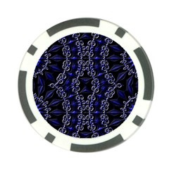 Mandala Cage Poker Chip Card Guard from ArtsNow.com Back