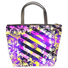 Pop Punk Mandala Bucket Bag from ArtsNow.com Back