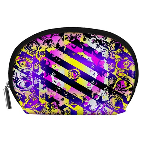 Pop Punk Mandala Accessory Pouch (Large) from ArtsNow.com Front