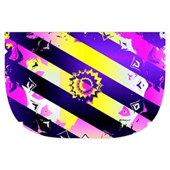 Pop Punk Mandala Makeup Case (Small) from ArtsNow.com Side Left