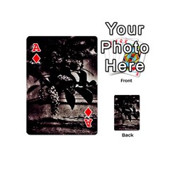 Ace Dark Spring Playing Cards 54 Designs (Mini) from ArtsNow.com Front - DiamondA