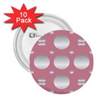 Pinky 2.25  Buttons (10 pack) 