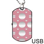 Pinky Dog Tag USB Flash (One Side)