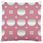 Pinky Large Flano Cushion Case (One Side)