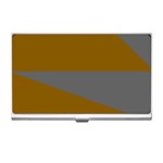 Orange and gray Saw Business Card Holder