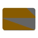 Orange and gray Saw Plate Mats