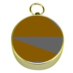 Orange and gray Saw Gold Compasses