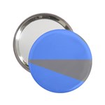 Blue and gray Saw 2.25  Handbag Mirrors