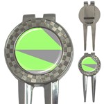 Green and gray Saw 3-in-1 Golf Divots