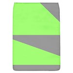 Green and gray Saw Removable Flap Cover (L)