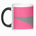 Pink and gray Saw Morph Mugs
