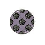 Black Petals Hat Clip Ball Marker (10 pack)