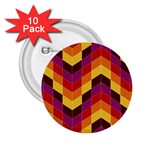 Geometric  2.25  Buttons (10 pack) 