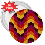 Geometric  3  Buttons (10 pack) 
