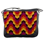 Geometric  Messenger Bag