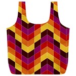 Geometric  Full Print Recycle Bag (XL)