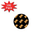 Video Tape 1  Mini Buttons (100 pack) 