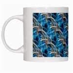 Abstract Illusion White Mugs