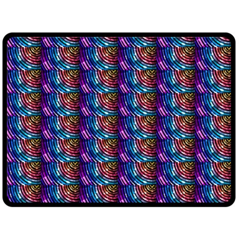 Abstract Illusion Double Sided Fleece Blanket (Large)  from ArtsNow.com 80 x60  Blanket Front