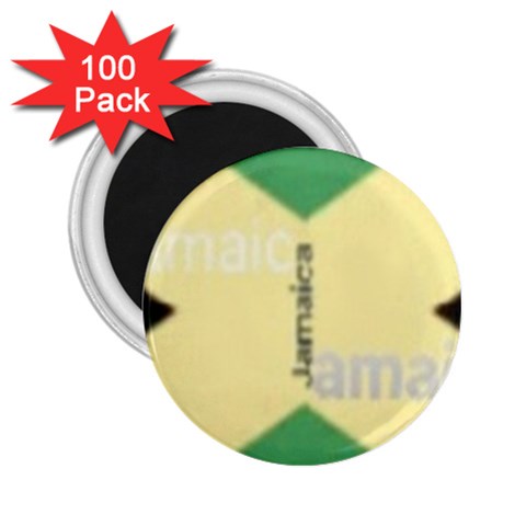 Jamaica, Jamaica  2.25  Magnets (100 pack)  from ArtsNow.com Front