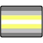 Deminonbinary Pride Flag LGBTQ Fleece Blanket (Large) 
