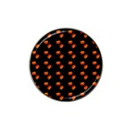 Kawaii Pumpkin Black Hat Clip Ball Marker (4 pack)