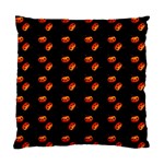 Kawaii Pumpkin Black Standard Cushion Case (Two Sides)
