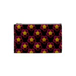 Purple Floral Cosmetic Bag (Small)