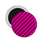 Pink Diagonal Lines 2.25  Magnets