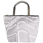 Wavy Blocks Bucket Bag