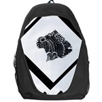 Black Skull Backpack Bag