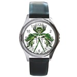 Miss Fern Round Metal Watch
